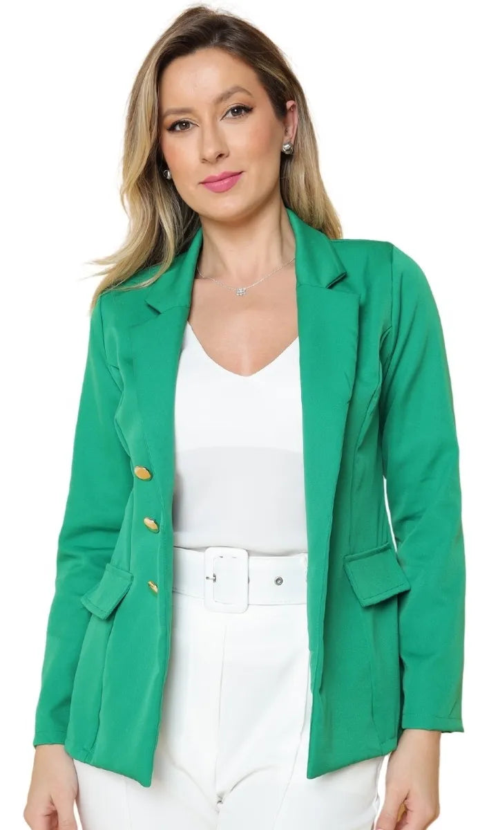 Blazer Feminino Casaquinho Alfaiataria