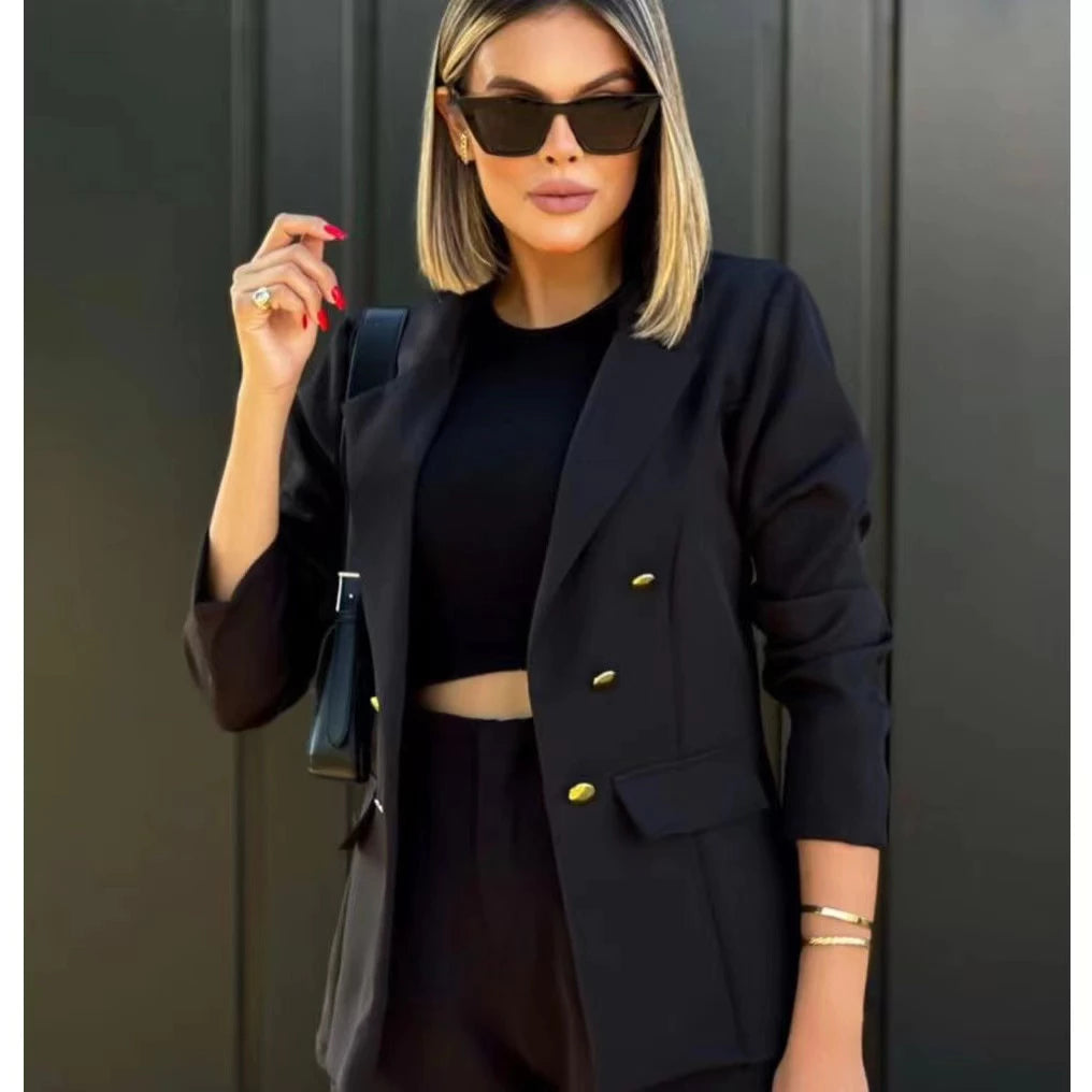 Blazer Feminino Casaquinho Alfaiataria