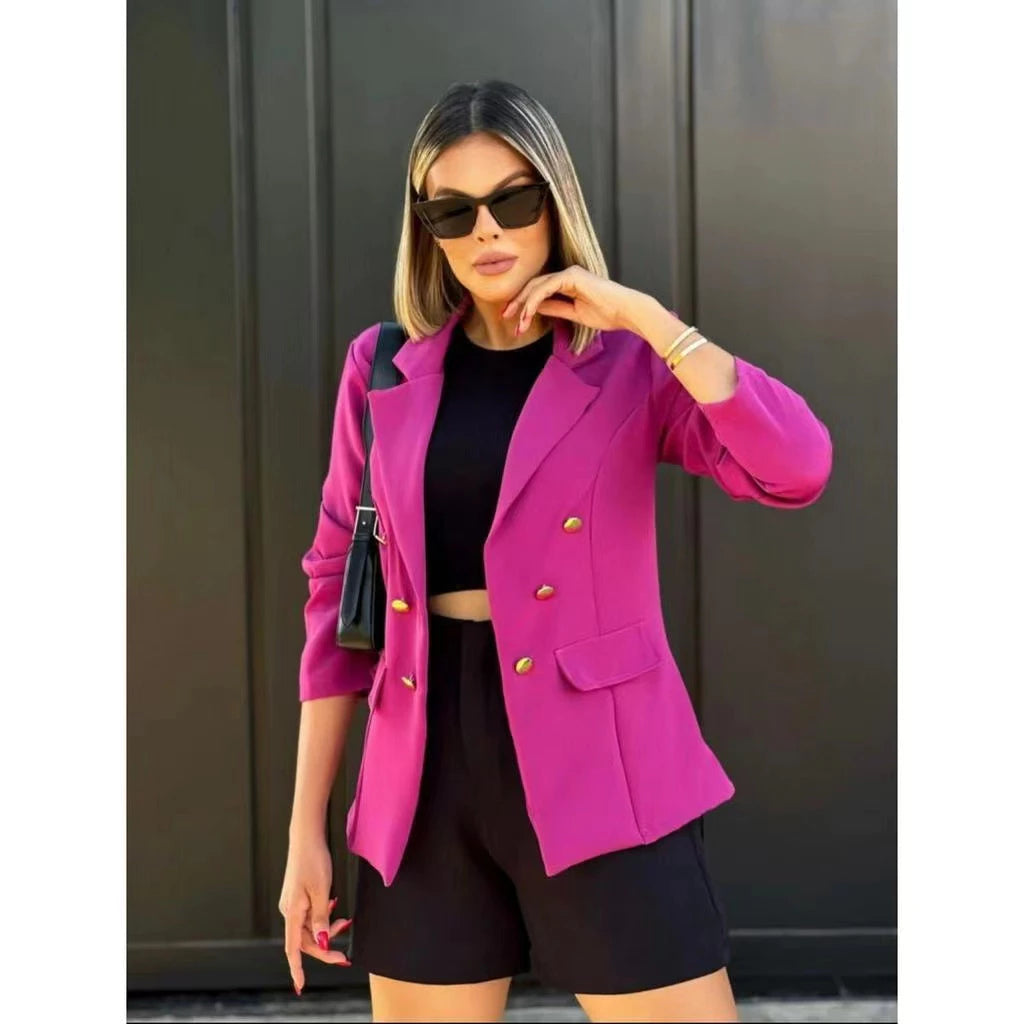 Blazer Feminino Casaquinho Alfaiataria