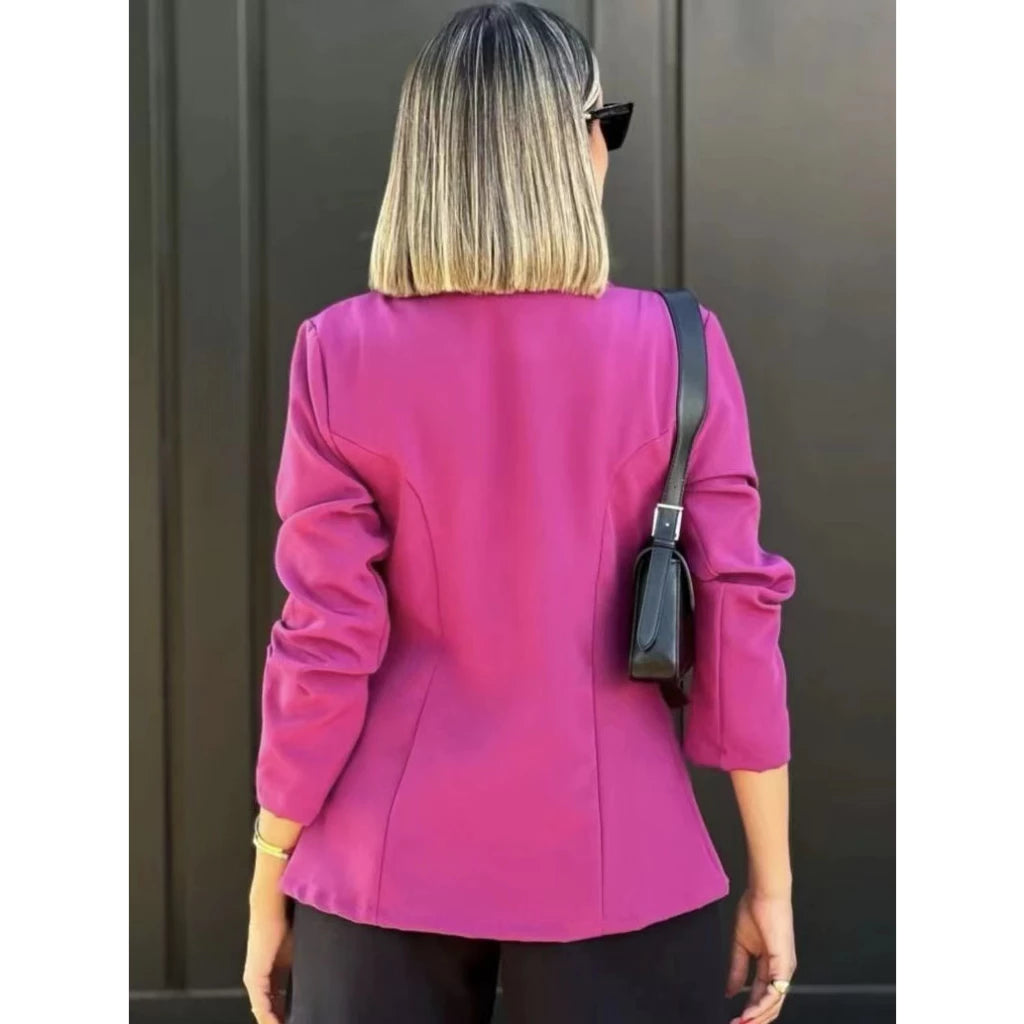 Blazer Feminino Casaquinho Alfaiataria