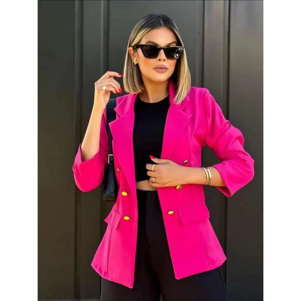 Blazer Feminino Casaquinho Alfaiataria